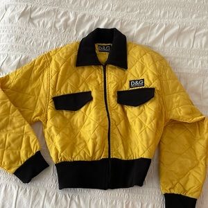 Vintage D&G bomber jacket from the 90s